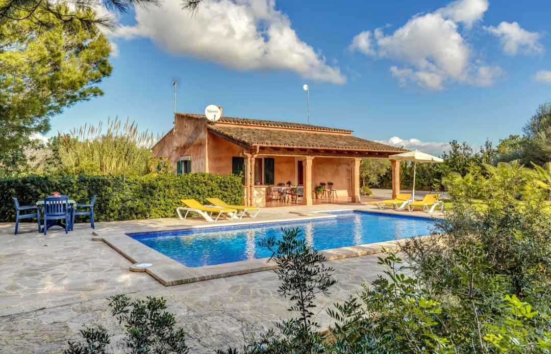 Finca dans un endroit paisible et avec piscine privée 