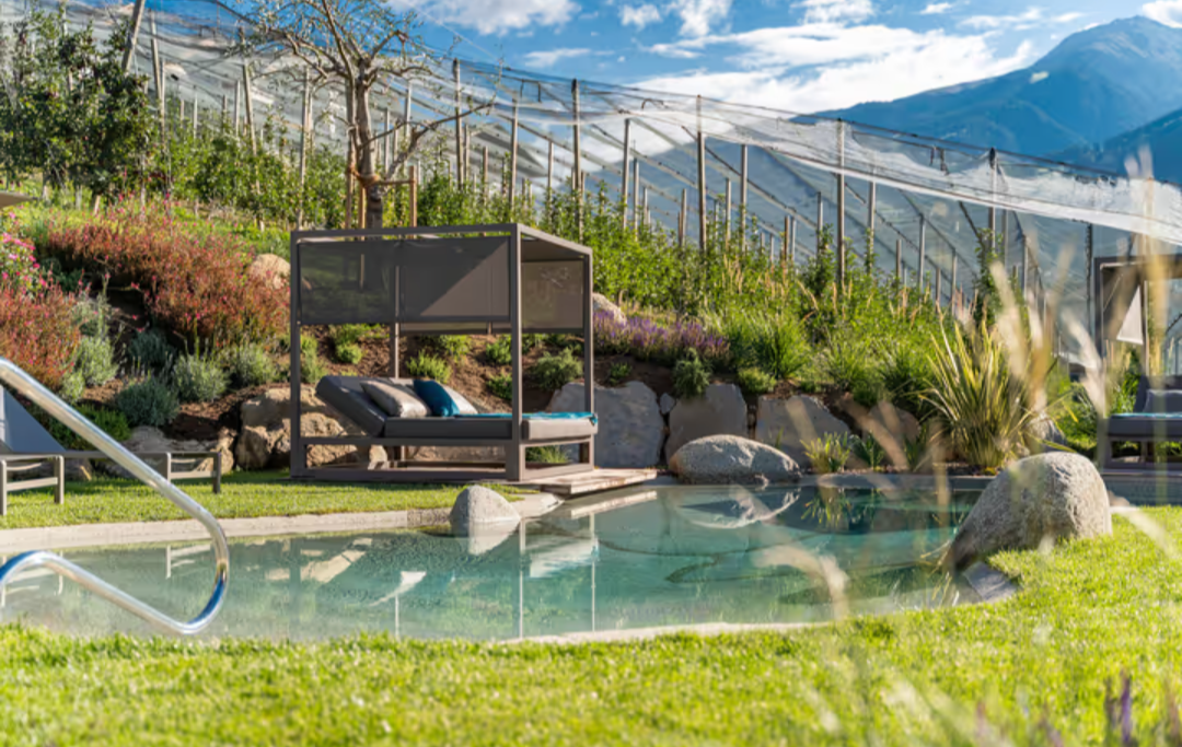 Chalet moderne avec piscine et sauna 
