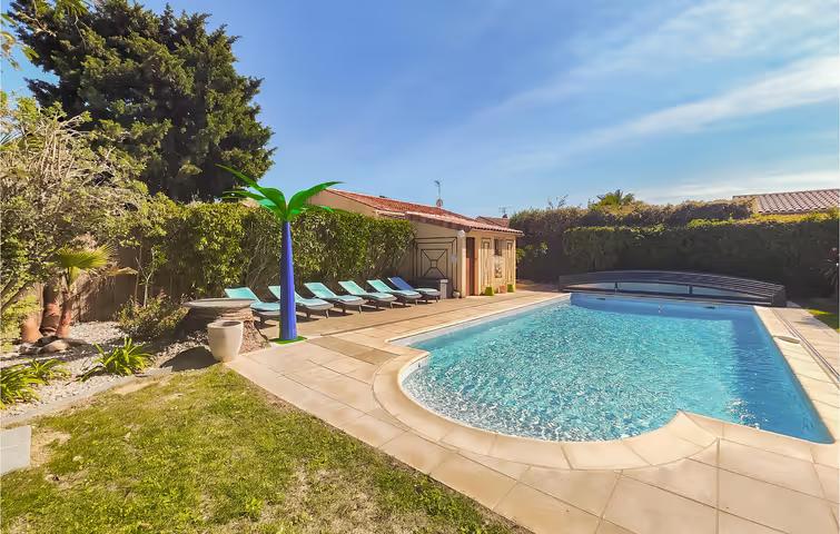 Maison de vacances pour 8 personnes avec jardin